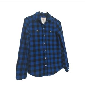SO Authentic American Heritage Blue Plaid Shirt